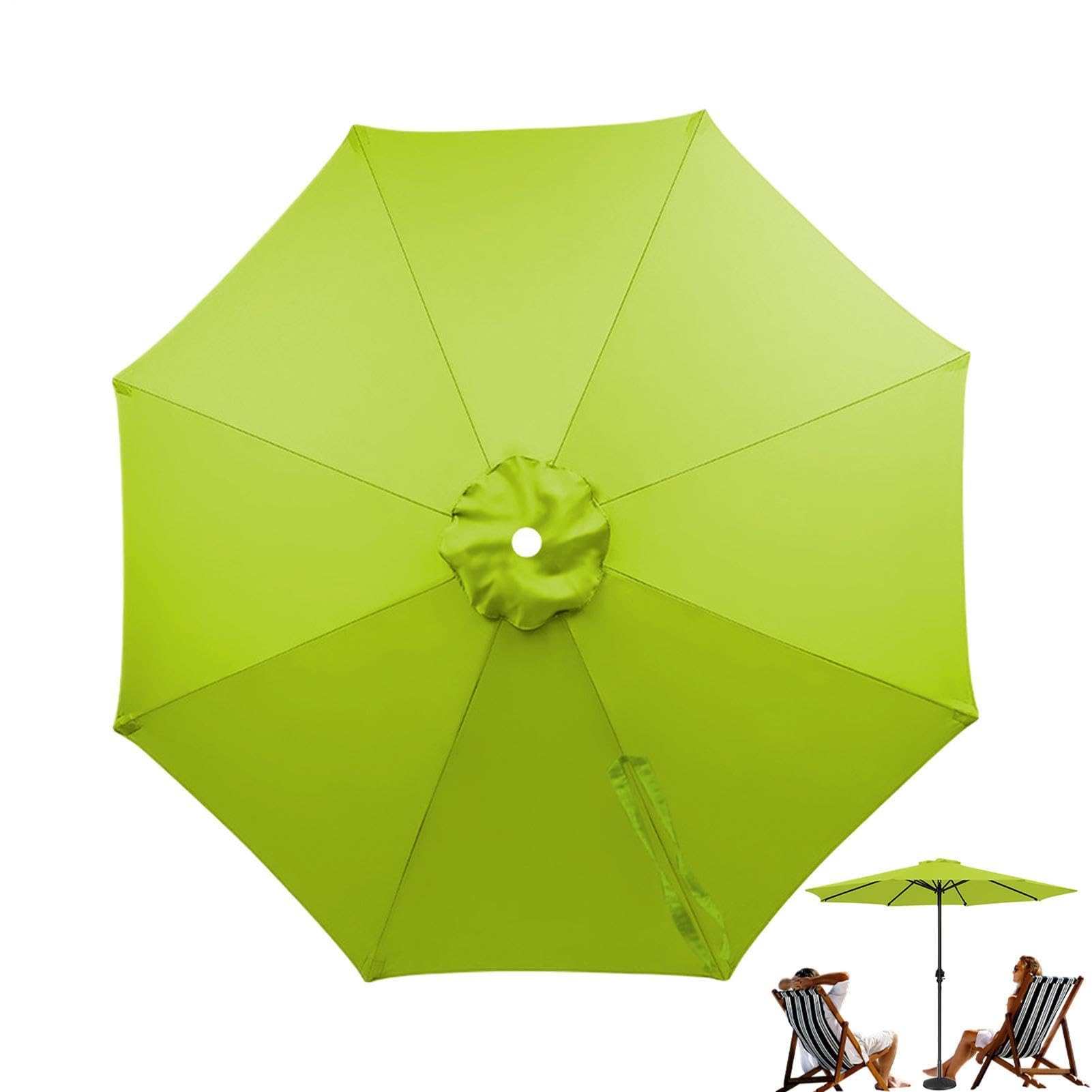 Toile de remplacement pour parasol Toile Imperméable 8 Baleines Pour