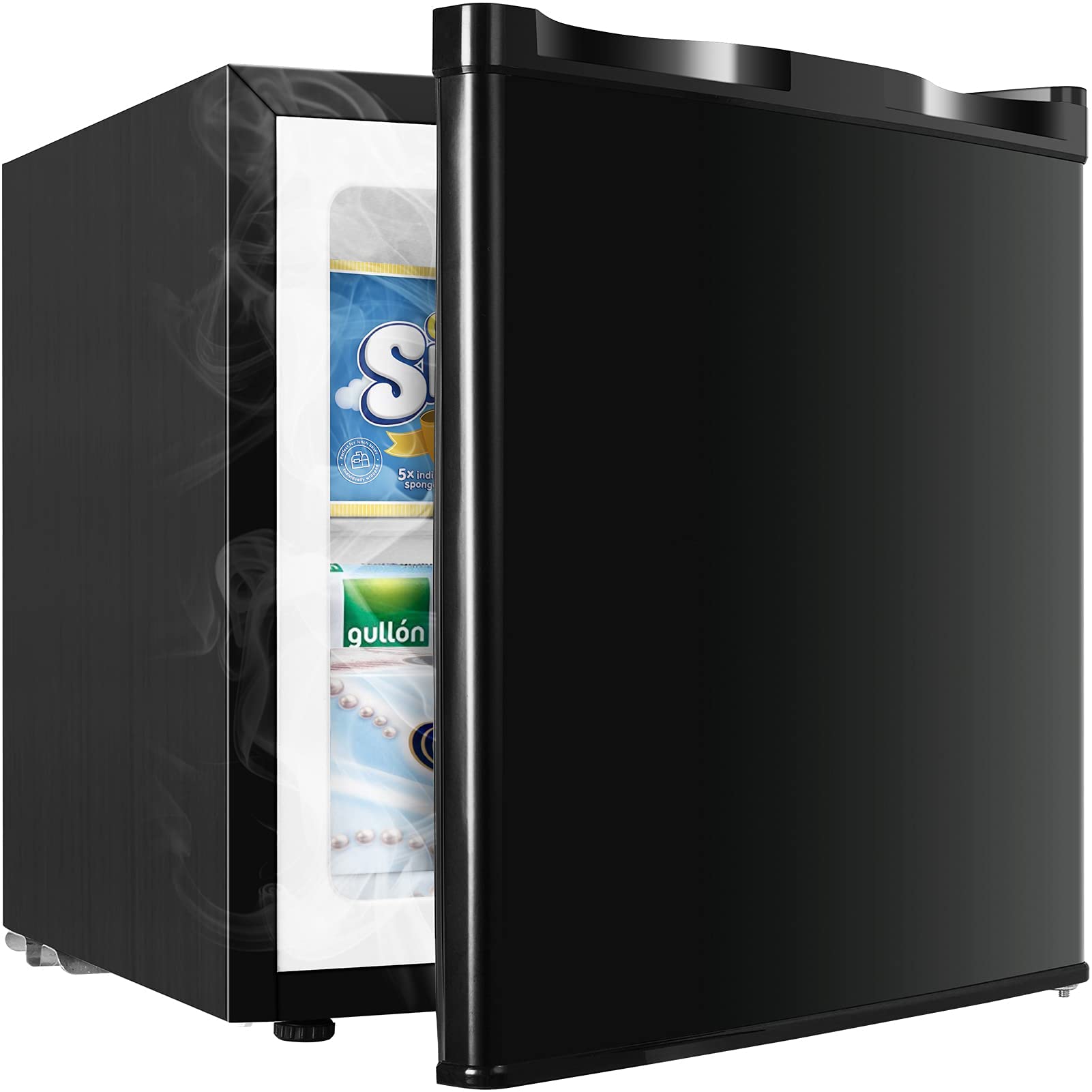 Mini Congelatore verticale piccolo da 31L con Temperatura Regolabile -14°C -20°C Freezer a pozzetto con porta reversibile a basso rumore 44 * 47 * 50cm