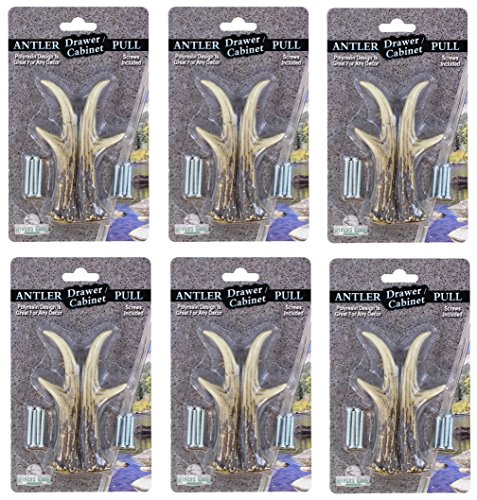 Antler Drawer Pulls 6 Pack Bundle - 3
