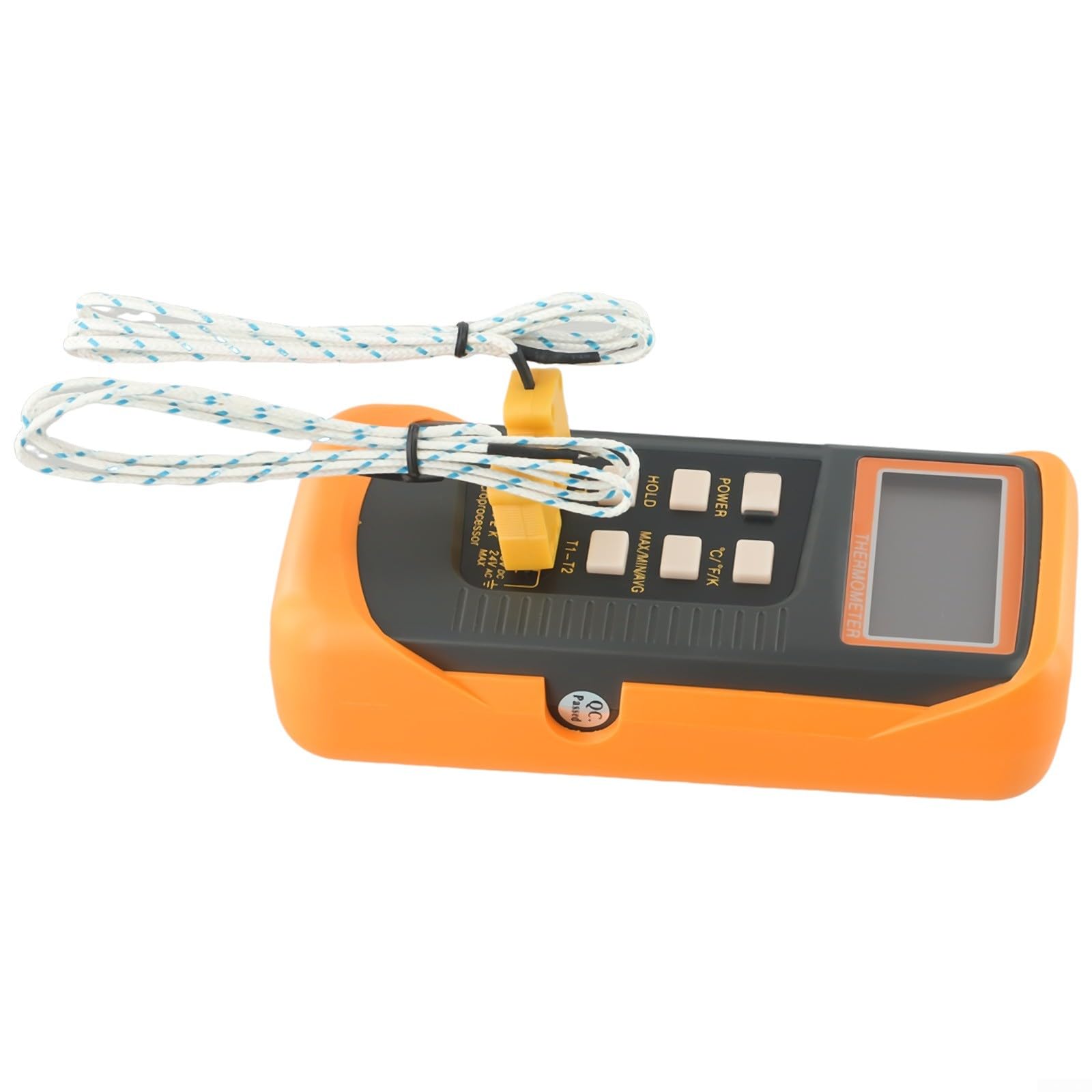 Termometro digitale a doppio canale K 6802 II per HVAC, kit di test per legionella con 4 sonde