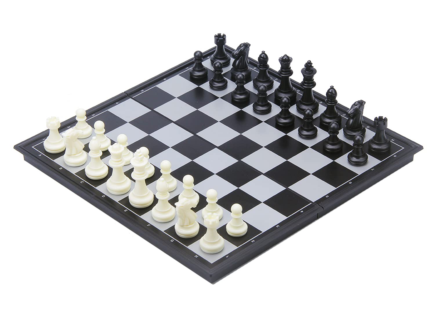 Engelhart – 200715 – Magnetyczna gra 2w1 – szachy/tryktrak – plansza 24 cm – zestaw podróżny – dla dzieci i dorosłych – 6+