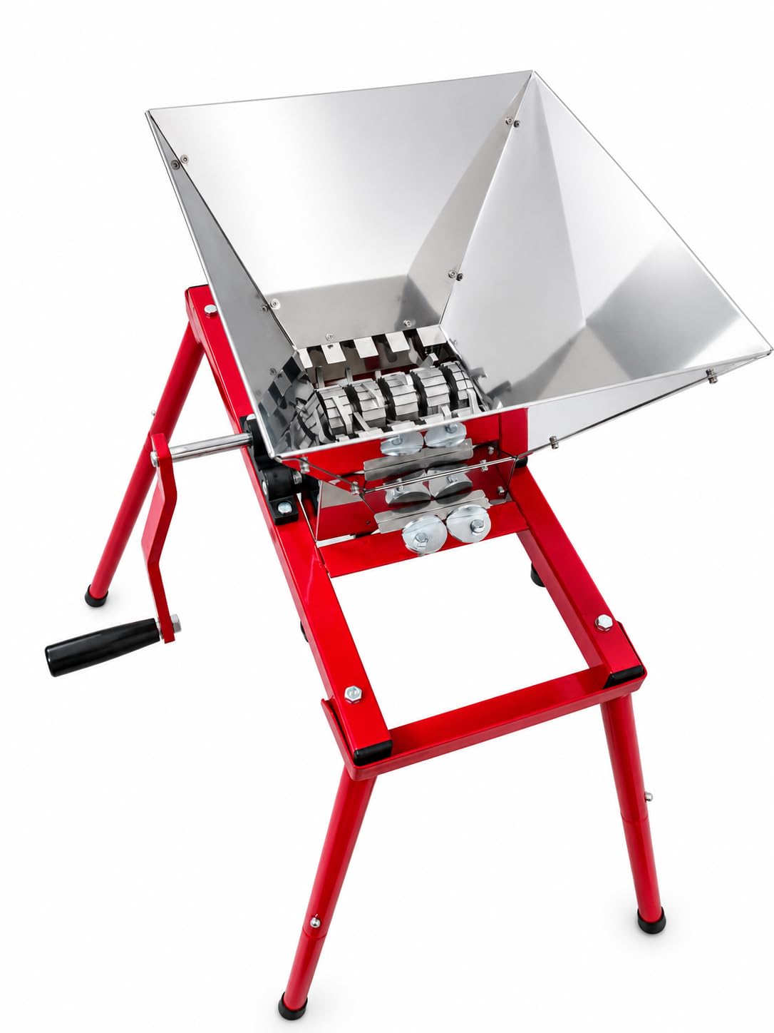 AlcoFermBrew Fruit Crusher 7L – Fruit Mill, Crusher for Hard and Soft Fruits, Fruit Grinder