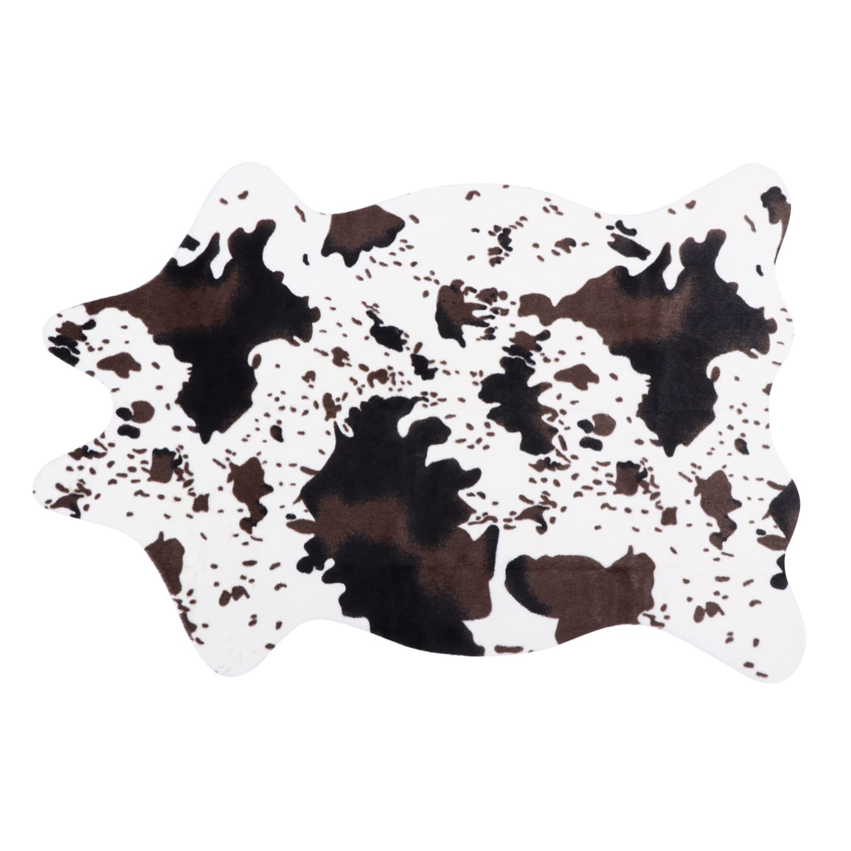 Moquette irrégulière peau de vache pour réchauffer l'ambiance du salon