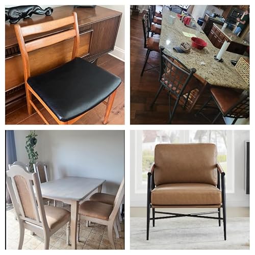 Premium Distressed Bark Faux Leather Upholstery Fabric - Waterproof, 1.2mm Thick, Pre-Cut 72"x54", Perfect for Furniture and DIY Projects 6 Premium Distressed Bark Faux Leather Upholstery Fabric - Waterproof, 1.2mm Thick, Pre-Cut 72"x54", Perfect for Furniture and DIY Projects - Image 5