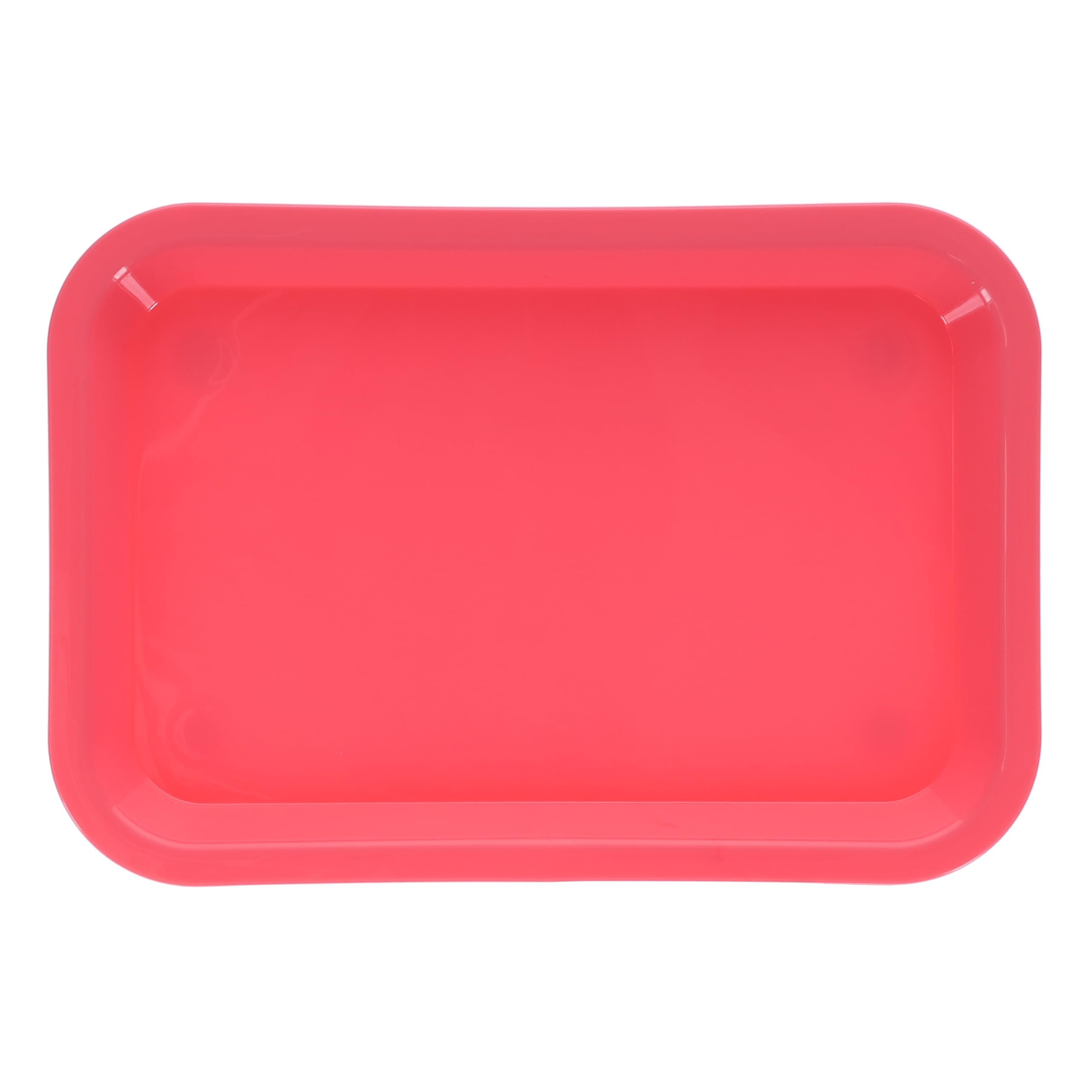 HSB 108158, Set-Up Tray Flat, #F, Neon Pink Plastic, 9-5/8