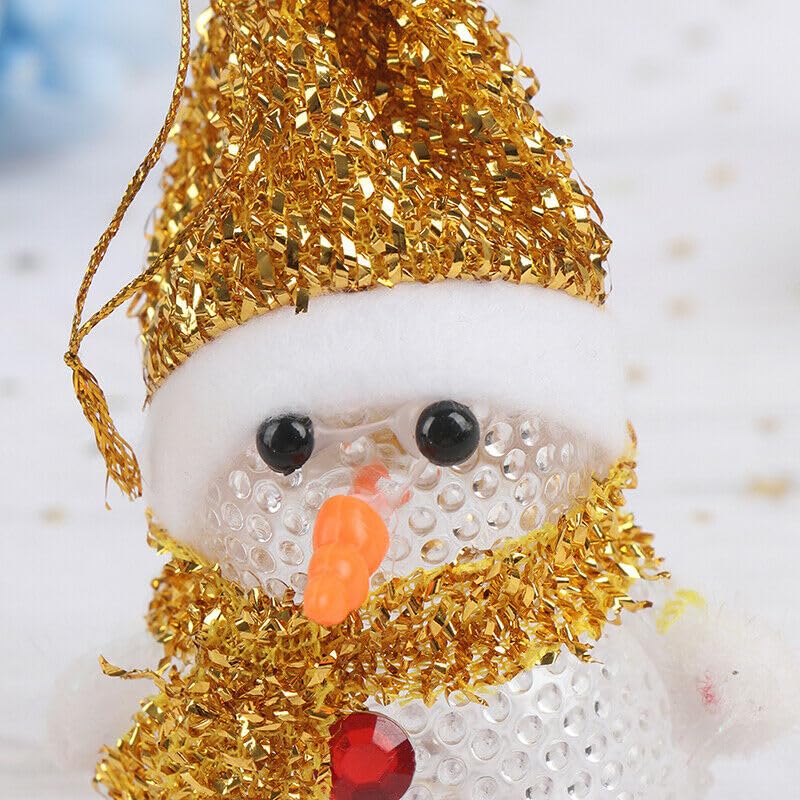 Image of Snowman With Light Christmas Decoration | Items for Home & Office | Festive Hangings, Foam Ornaments | PoPo Toys 