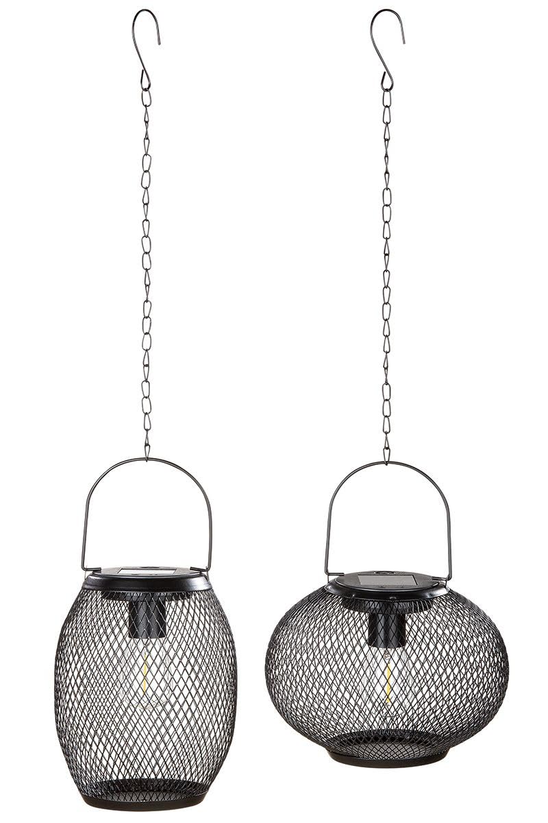 Lampe solaire LED en métal