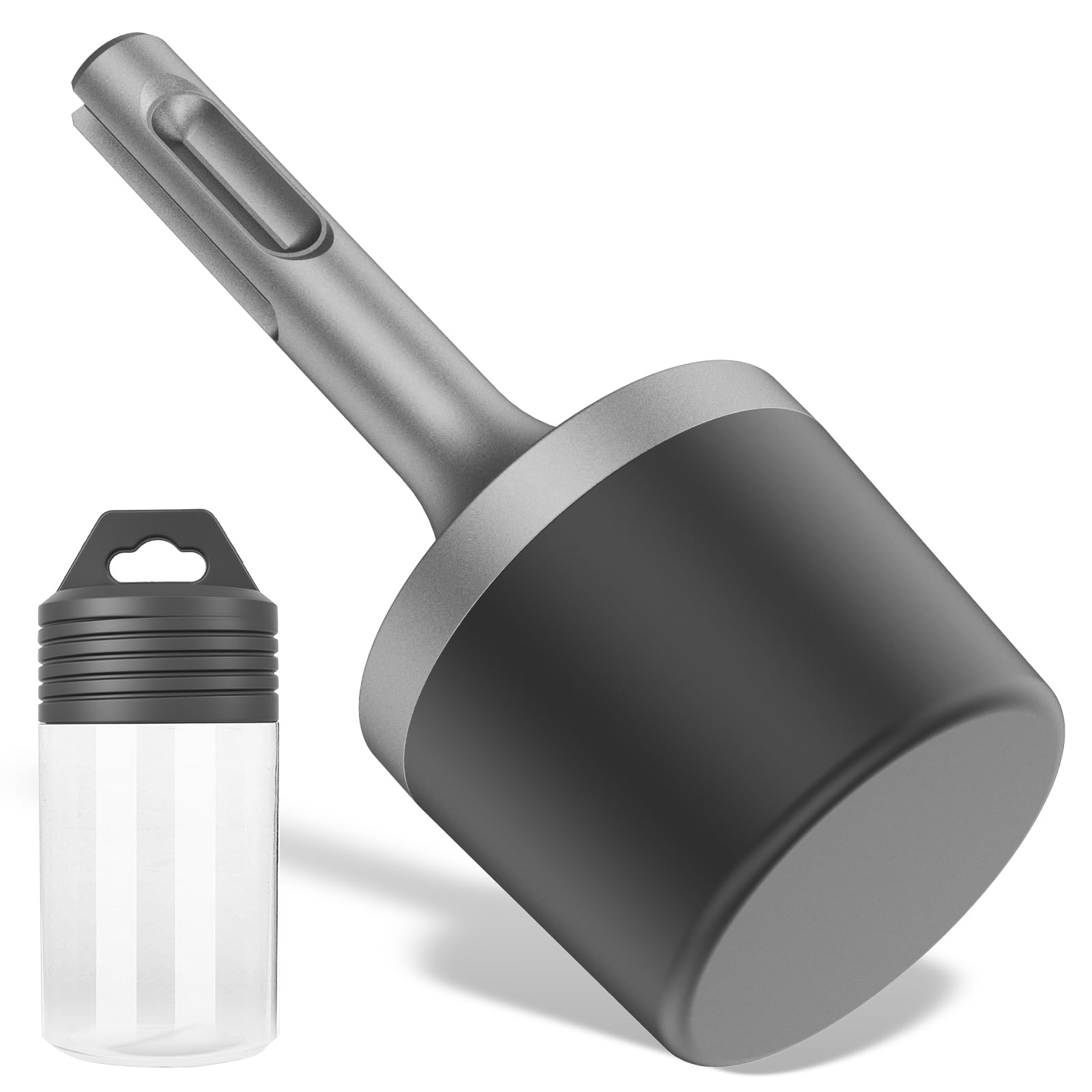 Patnfr Powered Rubber Hammers For Sds Plus Handle, Powered Mallet Rubber Hammers For Electric Hammer Radiators Tile Laying Carpentry Plumbing Tool