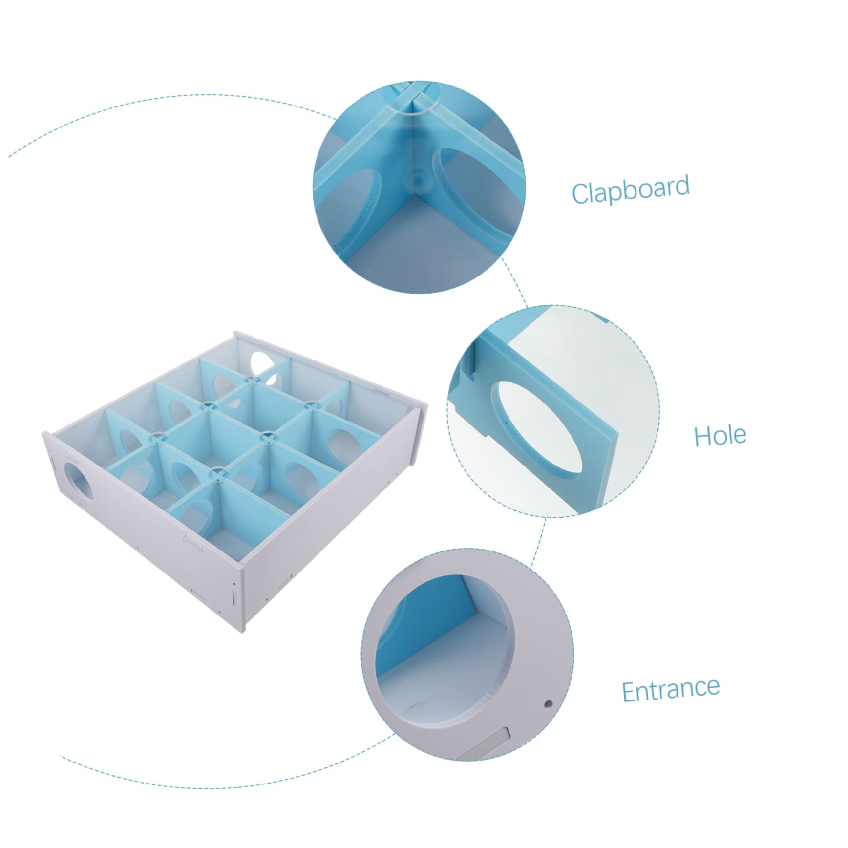 Hamsterlabyrinthtunnel Fördert Gesunde Entwicklung und Beweglichkeit als Haustierlabyrinthspielzeug für Haustierlabyrinthspielzeug Kleine Haustiere Wie Rennmäuse und Ratten