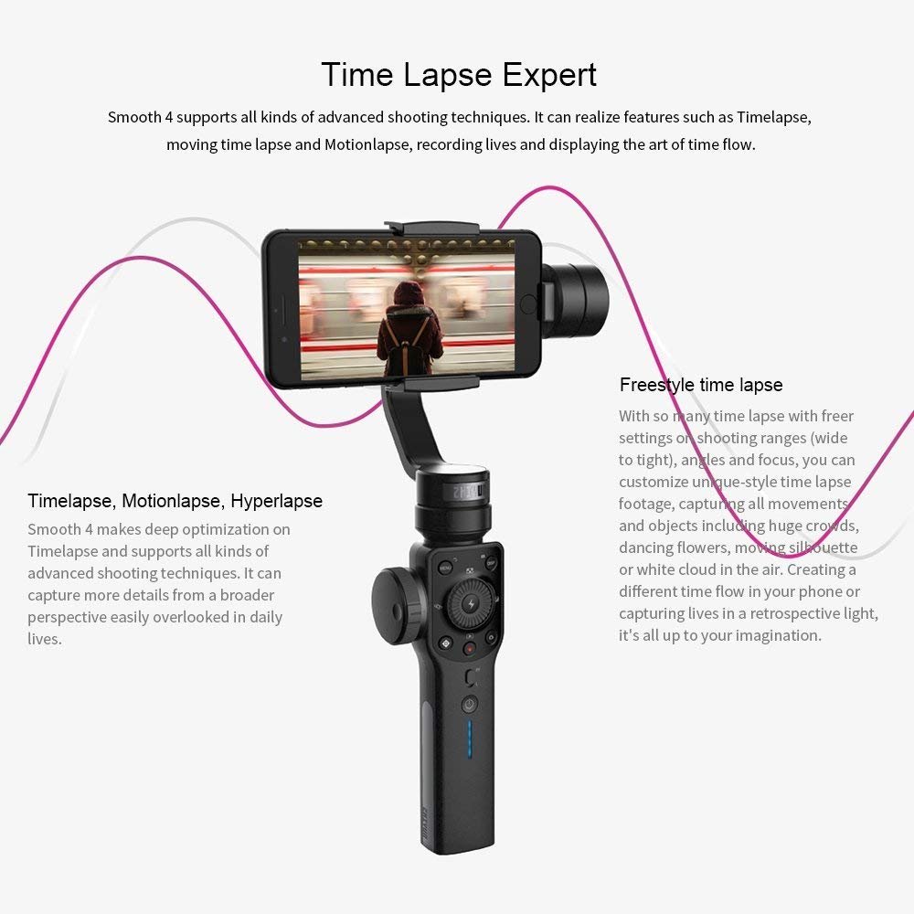 Amazon.com: Zhiyun Smooth 4 Case Kit, Zhiyun Smooth Q Upgraded
