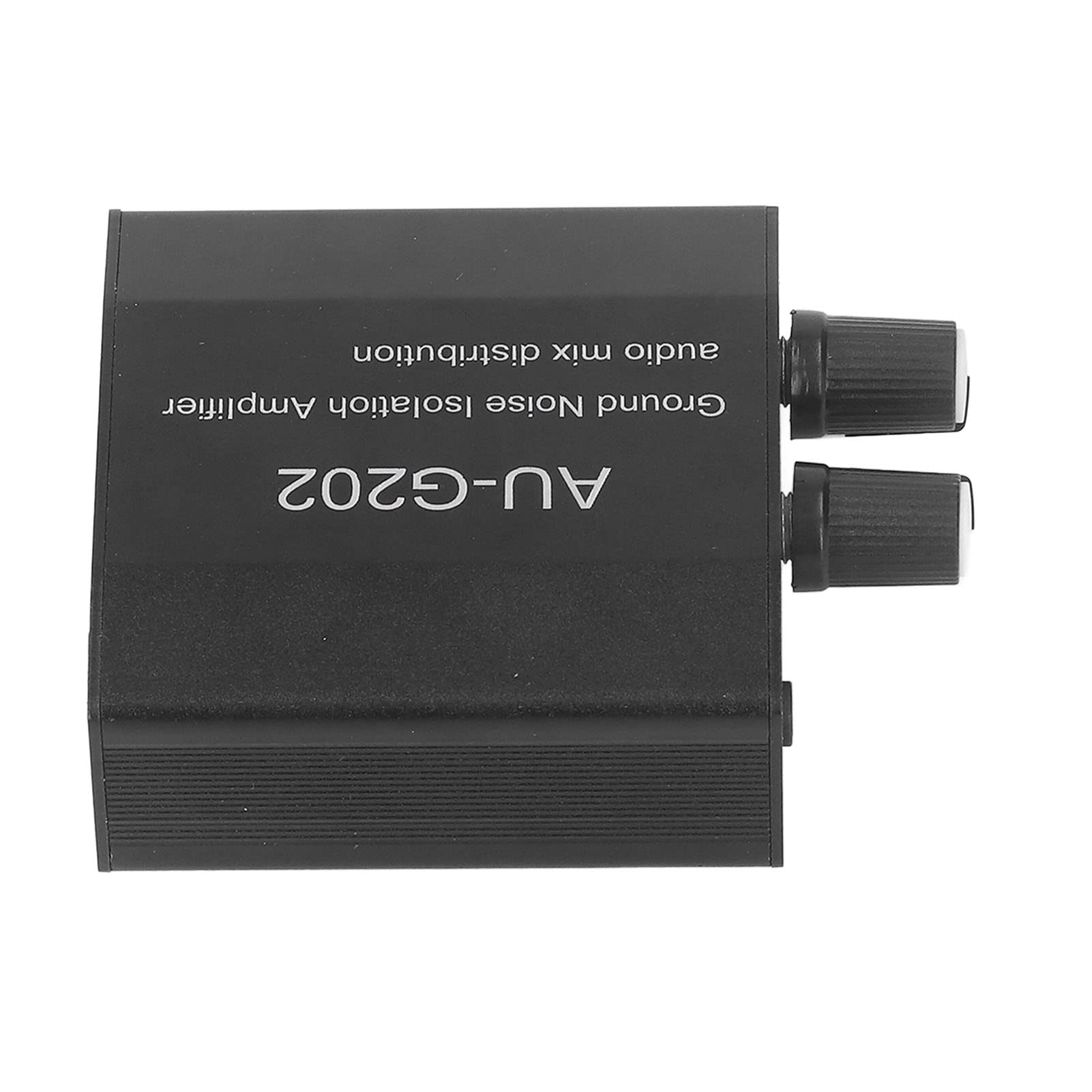 Przedwzmacniacz sygnału muzycznego stereo 2 wejścia 2 wyjścia Rozdzielacz dystrybucji miksu audio z kablami DC 12 V