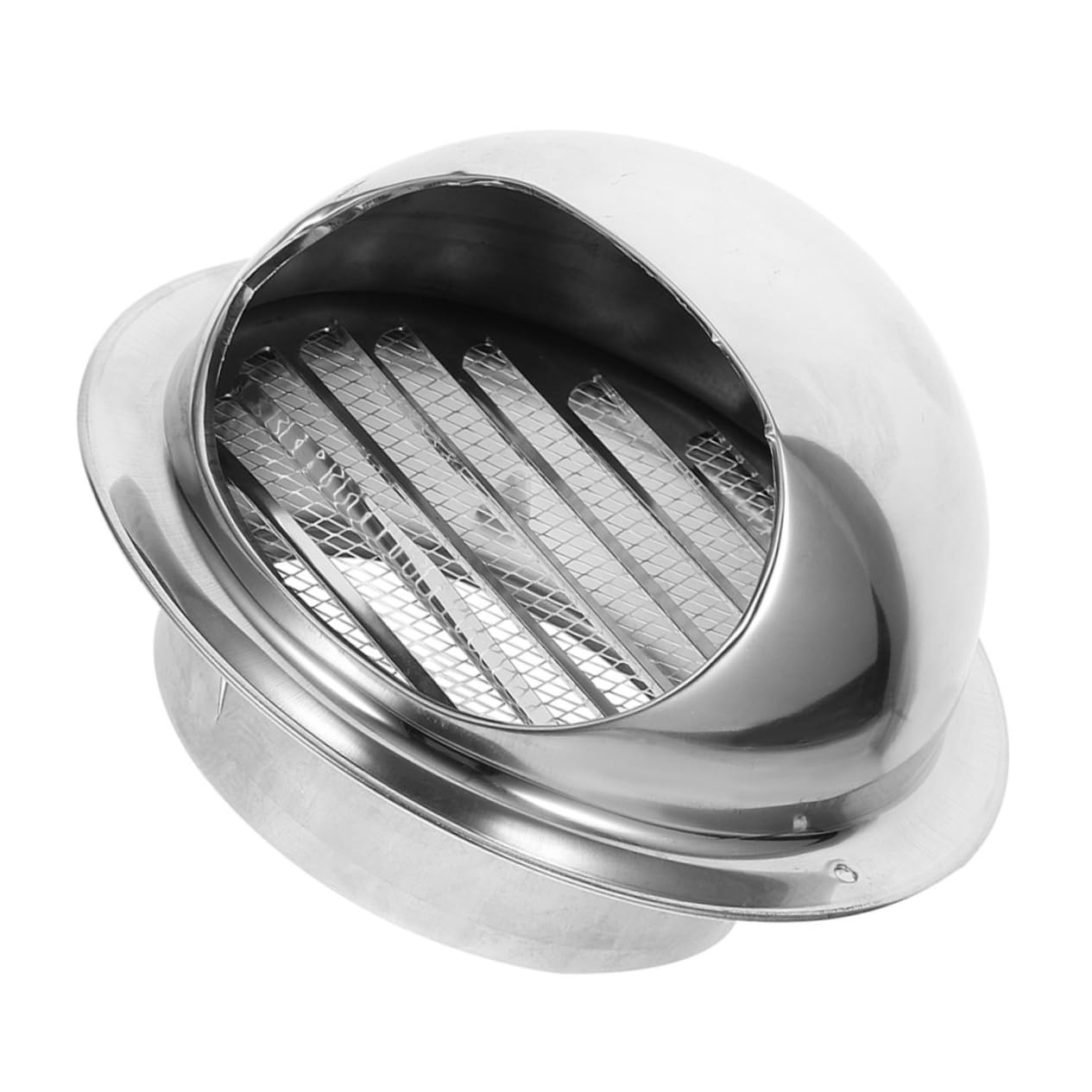 KGLHJDY Angoily Stainless Steel Exhaust Vent Cap Cover for Outside Range Hood Metal Vent Cover Replacement for Kitchen Chimney