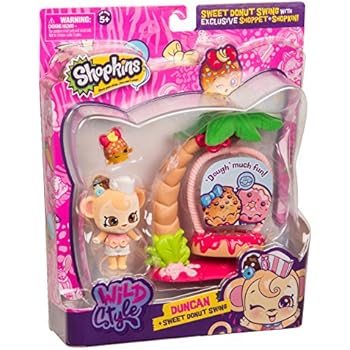 Shoppet Theme Pack: Duncan + Sweet Monkey Swi | Shopkin.Toys - Image 2