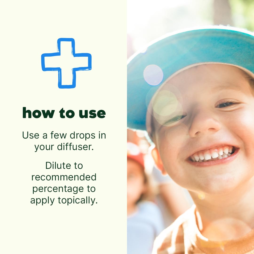 Plant Therapy Kids Feelin' Good Essential Oil Blend Set, Includes: Germ Destroyer, Quiet Cough, Sniffle Stopper 100% Pure, Undiluted, Natural Aromatherapy 10 mL (1/3 oz)