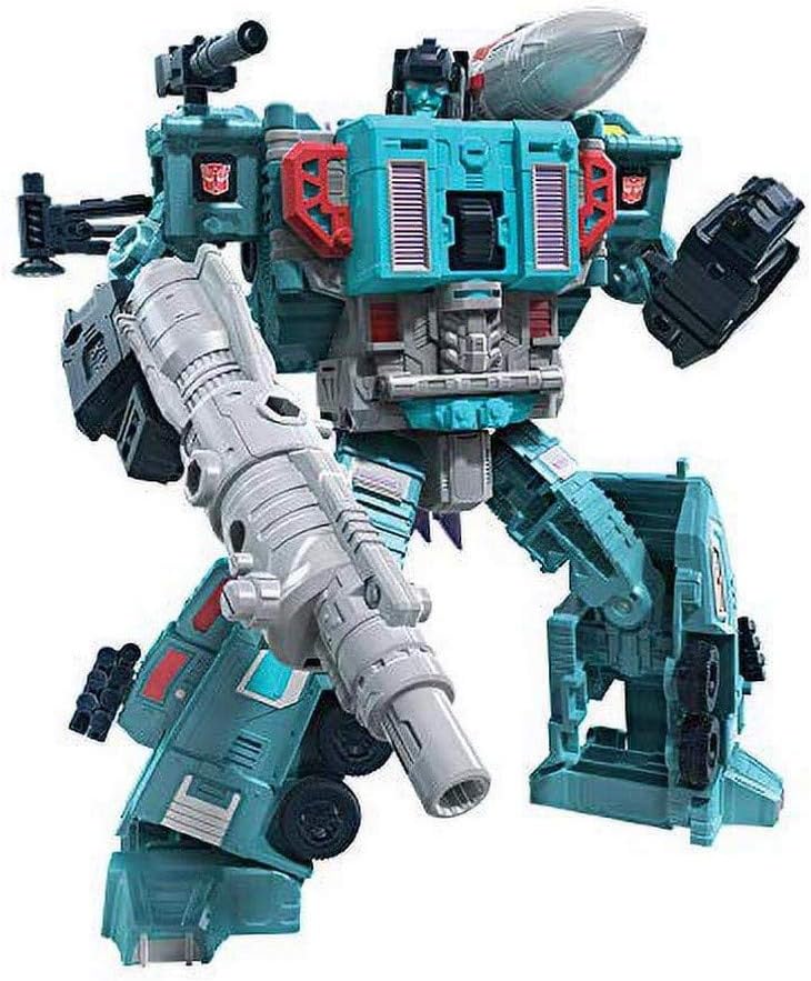 Transformers Toys Generations War for Cybertron: Earthrise Leader WFC-E23 Doubledealer Triple Changer Action Figure - Kids Ages 8 and Up, 7-inch