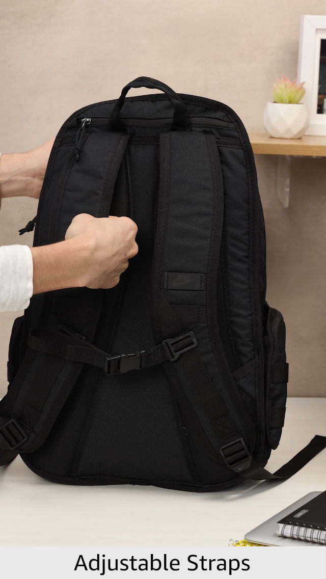 Amazon.com | Nike Sportswear RPM Rucksack Bkpk - Black/Black/Black