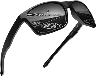 Sponsored You’re seeing this ad based on the product’s relevance to your search query.Learn more about this advertisement JIM HALO Polarised Sunglasses for Men/Women, Wrap Around Sprot, Sunglasses for Cycling, Fishing, Driving