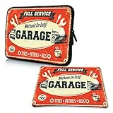 Pedea Design Tablet PC Tasche 10,1 Zoll (25,6cm) mit Design Mauspad, Garage