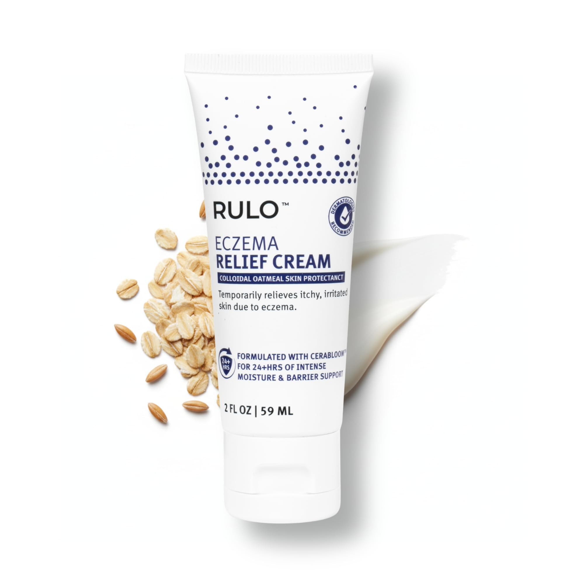 Amazon.com: RULO Eczema Cream with Colloidal Oatmeal - Clinical