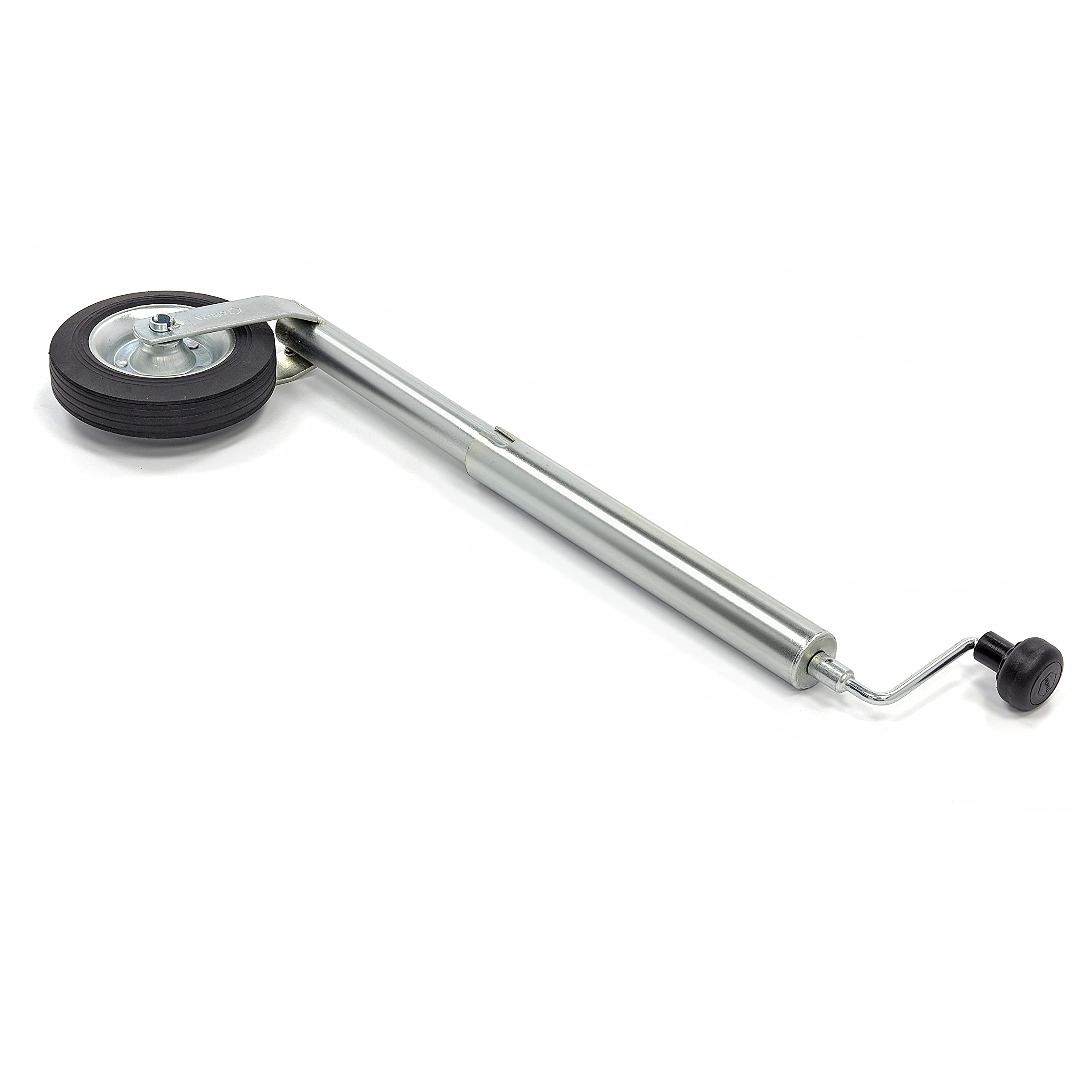 Stützrad Ø 48 mm, Ø 200 x 50 mm, BÜNTE Universal Bugrad für Anhänger Wohnwagen