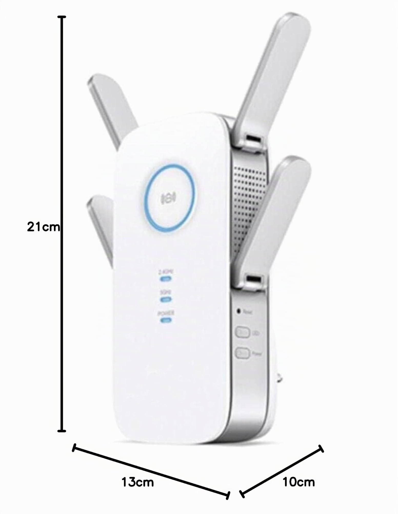 MERCUSYS Onemesh RE650 AC2600 Ripetitore WiFi Wireless, Access Point, Velocità Dual Band 2600Mbps, ‎1 Porta Gigabit, MU-MIMO, Beamforming, Amplificatore, Bianco