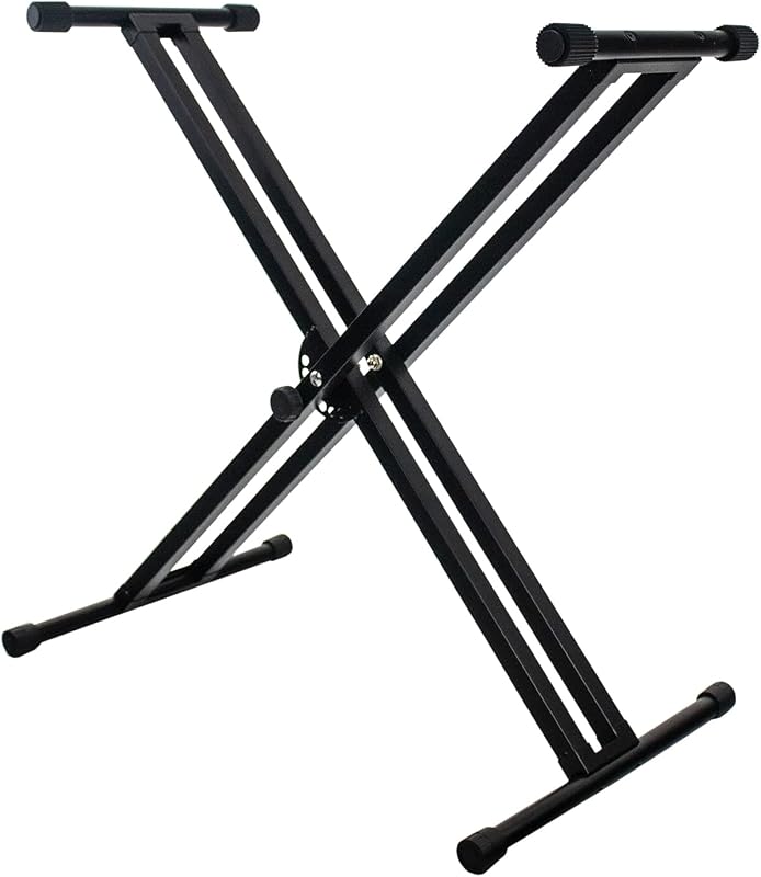 GoDpsMusic CC-KSTAND Double Braced X-Style Pro Series Keyboard Stand