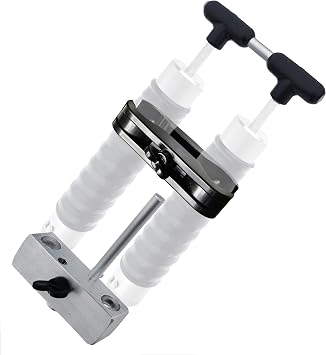 CooB Universal DIY Aluminium Dual Mixing Color Kit - for Injector 2X 1.5 oz / 2X 4 oz Soft Plastic Fishing Bait Lure Mold Making. Injectors Not Included.