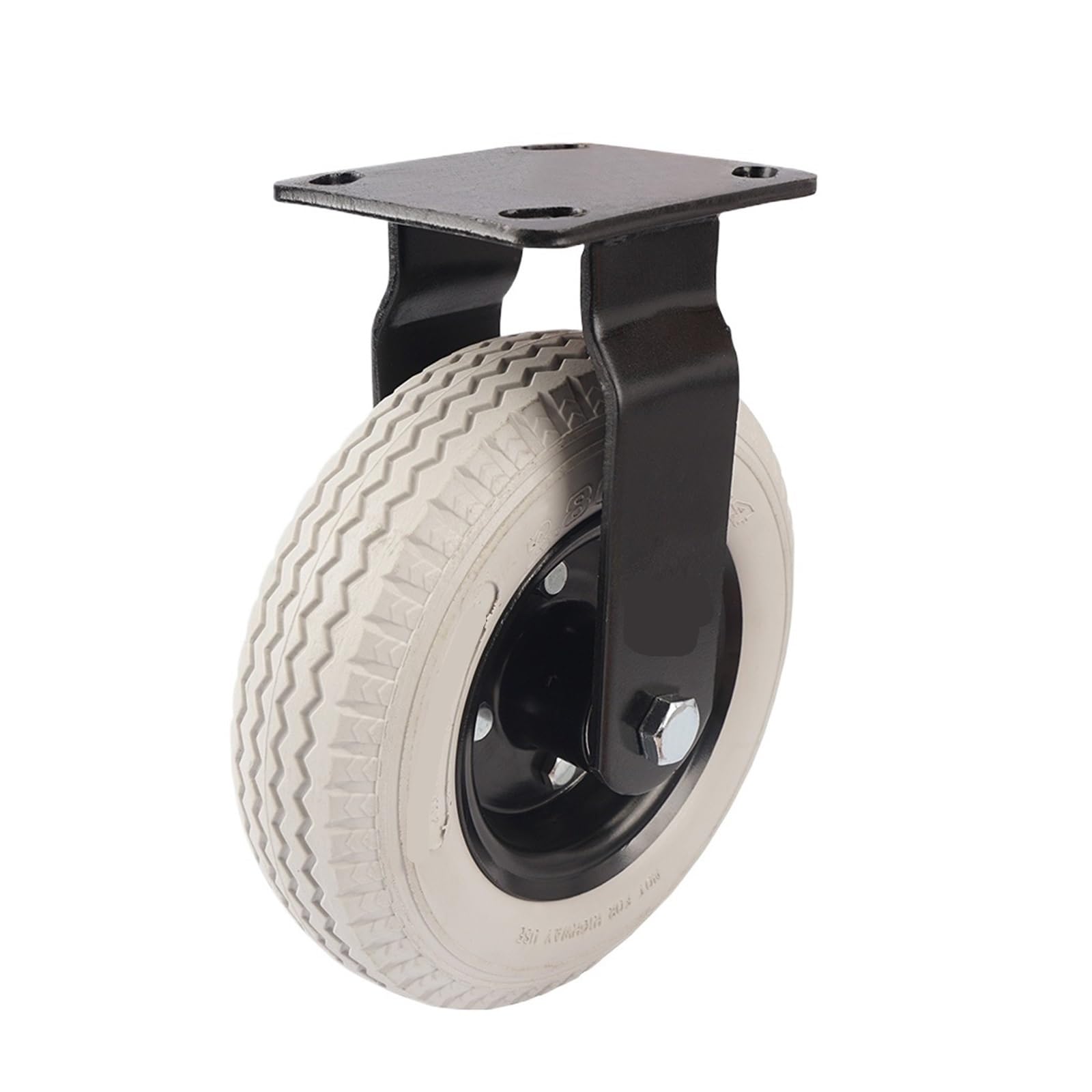 MXXDMOPD 1 Piece 8 inch PU Foam Wheel casters Polyurethane Hotel Service cart