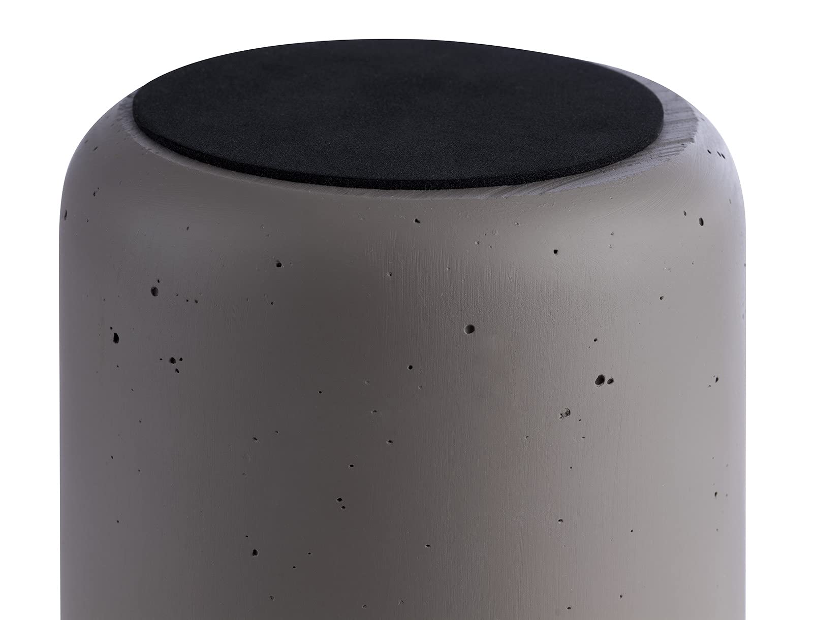 APS Refrigeratore per bottiglie ELEMENT in cemento – con fondo per mobili – per bottiglie da 0,7 – 1,5 litri – Ø 12/10 cm, altezza 19 cm, grigio