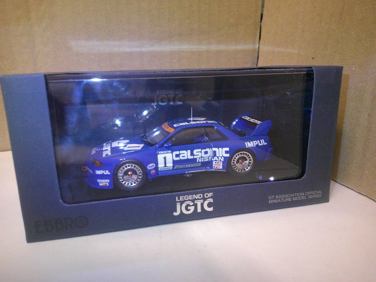 Amazon.co.jp: エブロ CALSONIC SKYLINE R32 JGTC 1994#1 GT-R 1/43