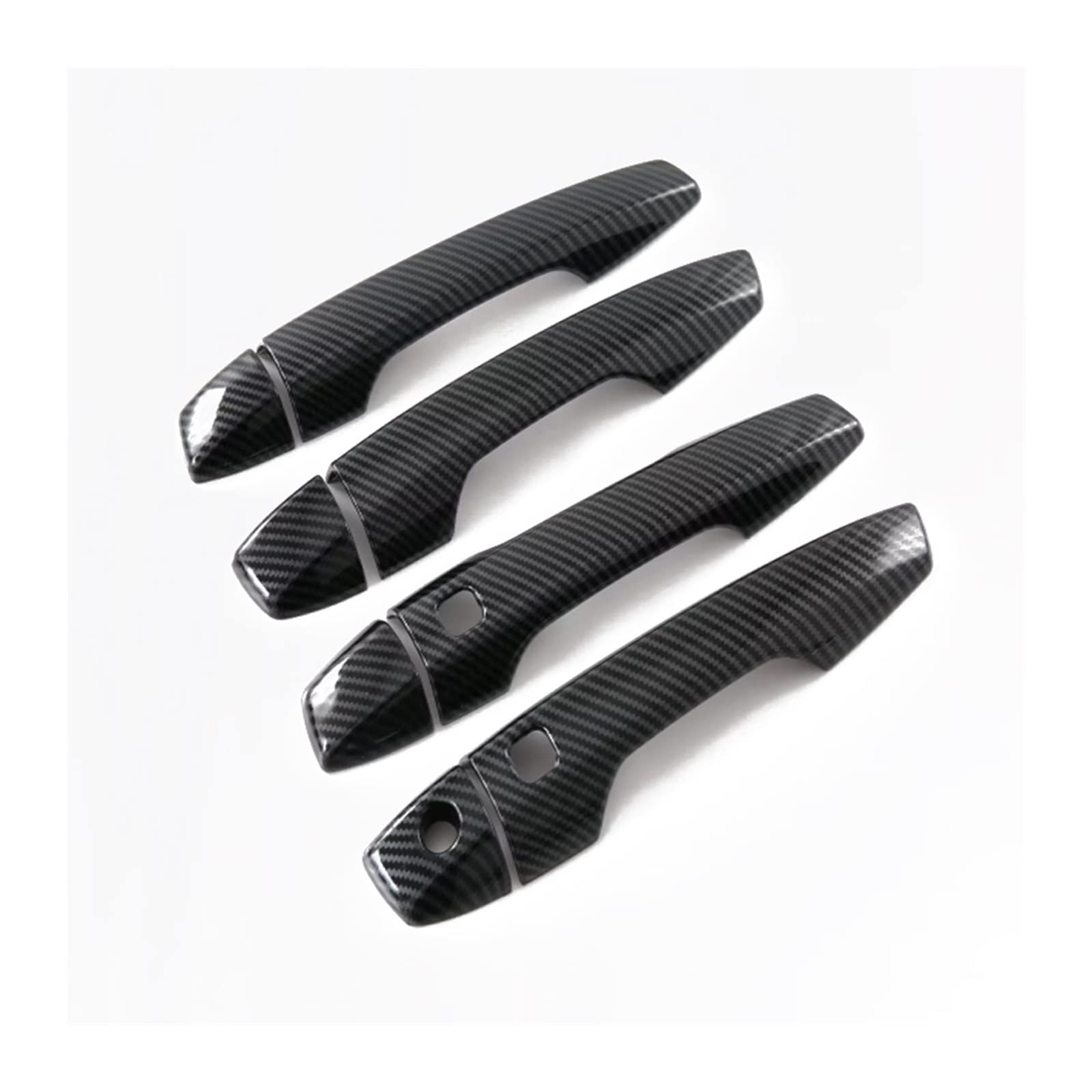 YTdhfDGJ RHD for Mitsubishi for Outlander 2022 2023 ABS Car External Door Handle Bowl Catch Cover Protection Trim (with Holes 1)