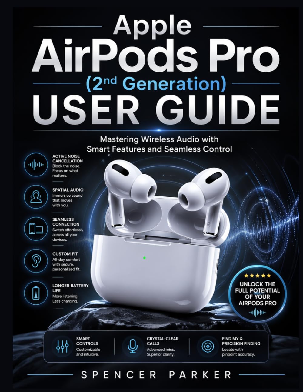 Apple AirPods Pro (2nd Generation) USER GUIDE: Mastering Wireless Audio with Smart Features and Seamless Control