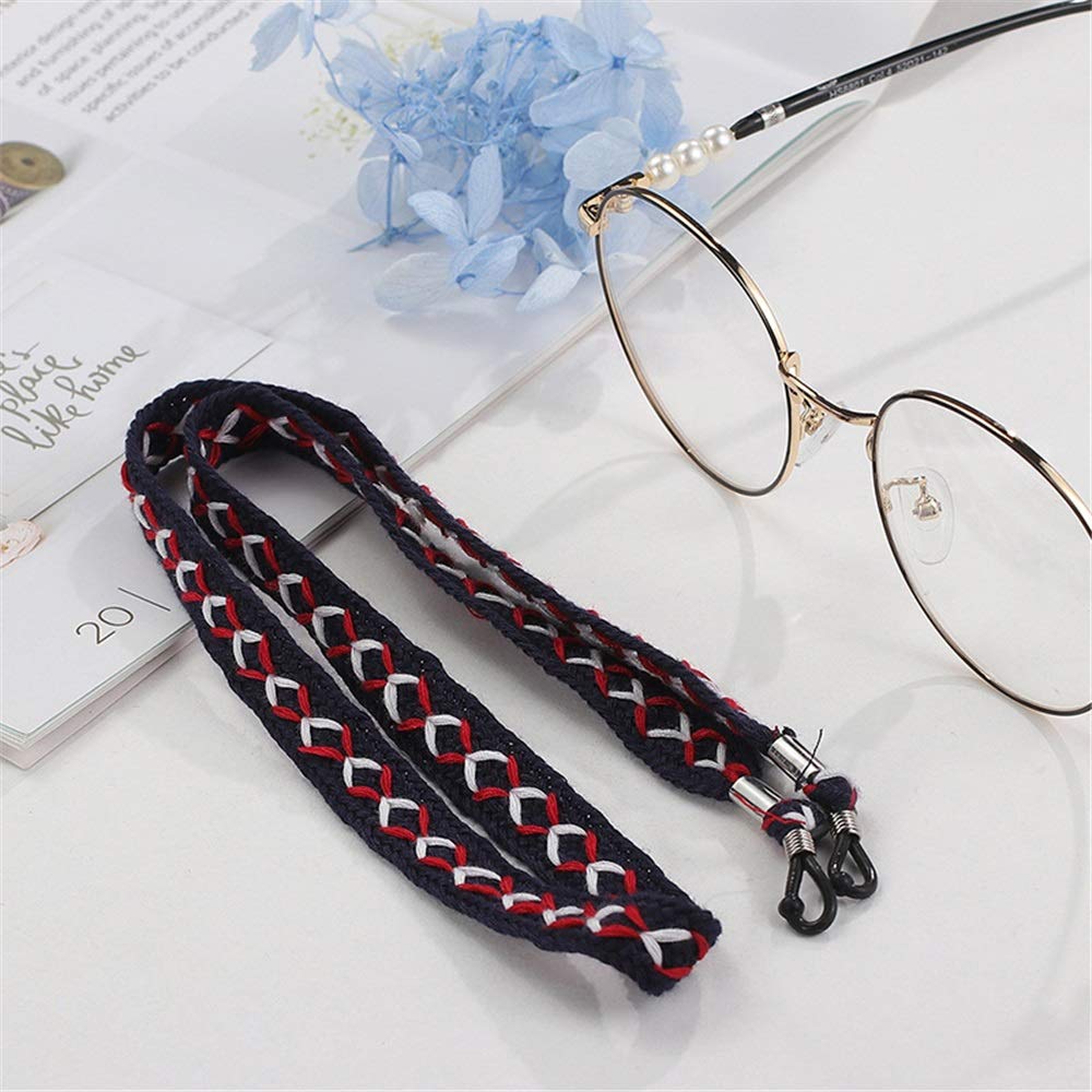 Szalik na okulary przeciwsłoneczne, Okulary przeciwsłoneczne w stylu retro, damskie, łańcuszek, zawieszka na szyję, okulary do użytku na zewnątrz w podróży