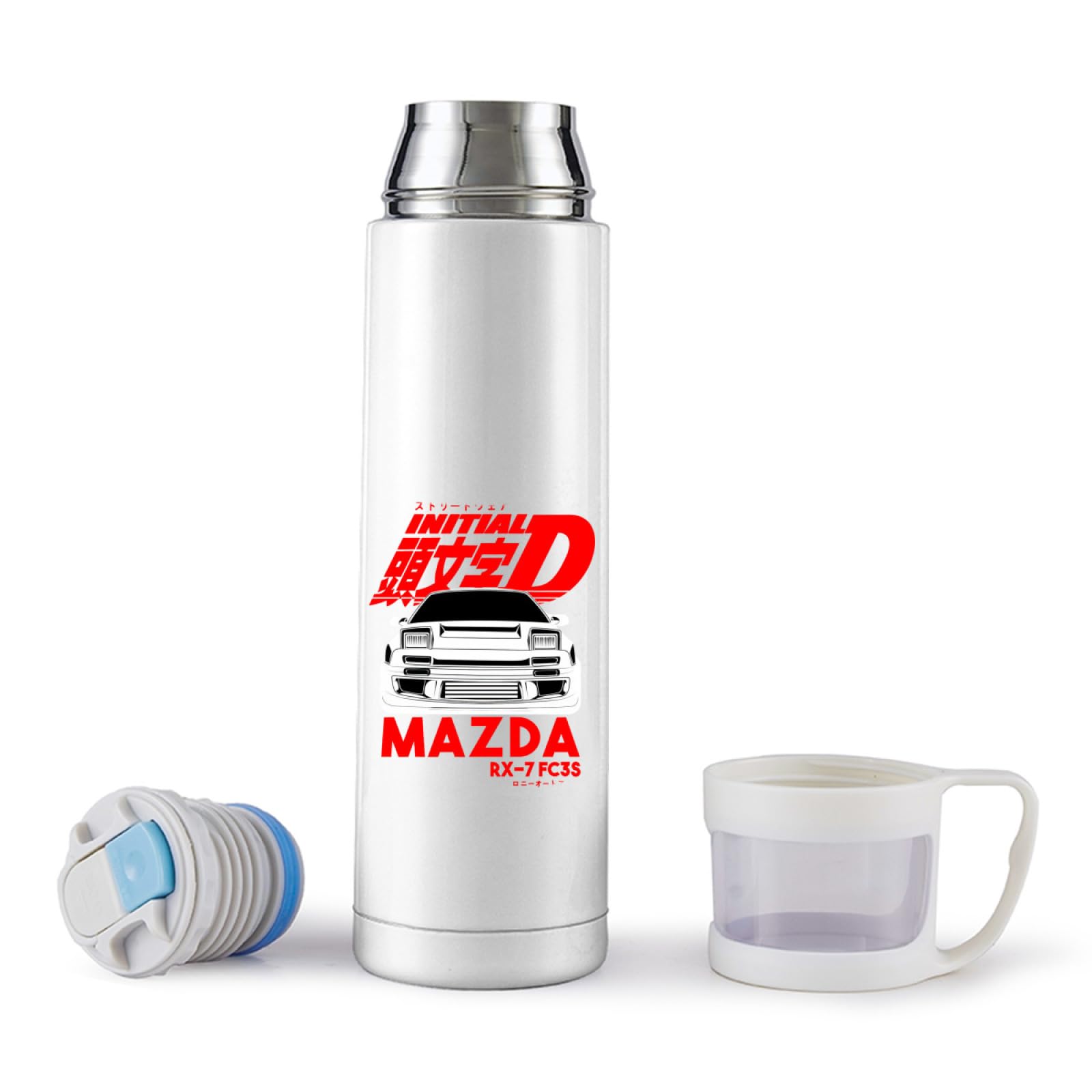 Amazon｜魔法瓶 頭文字d イニシャル D 水筒 500ml タンブラー
