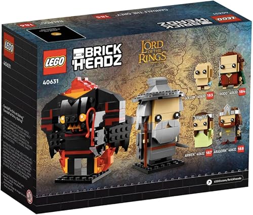 Miniatura 4 de LEGO BrickHeadz Gandalf The Grey  Balrog 40631 El señor de los anillos
