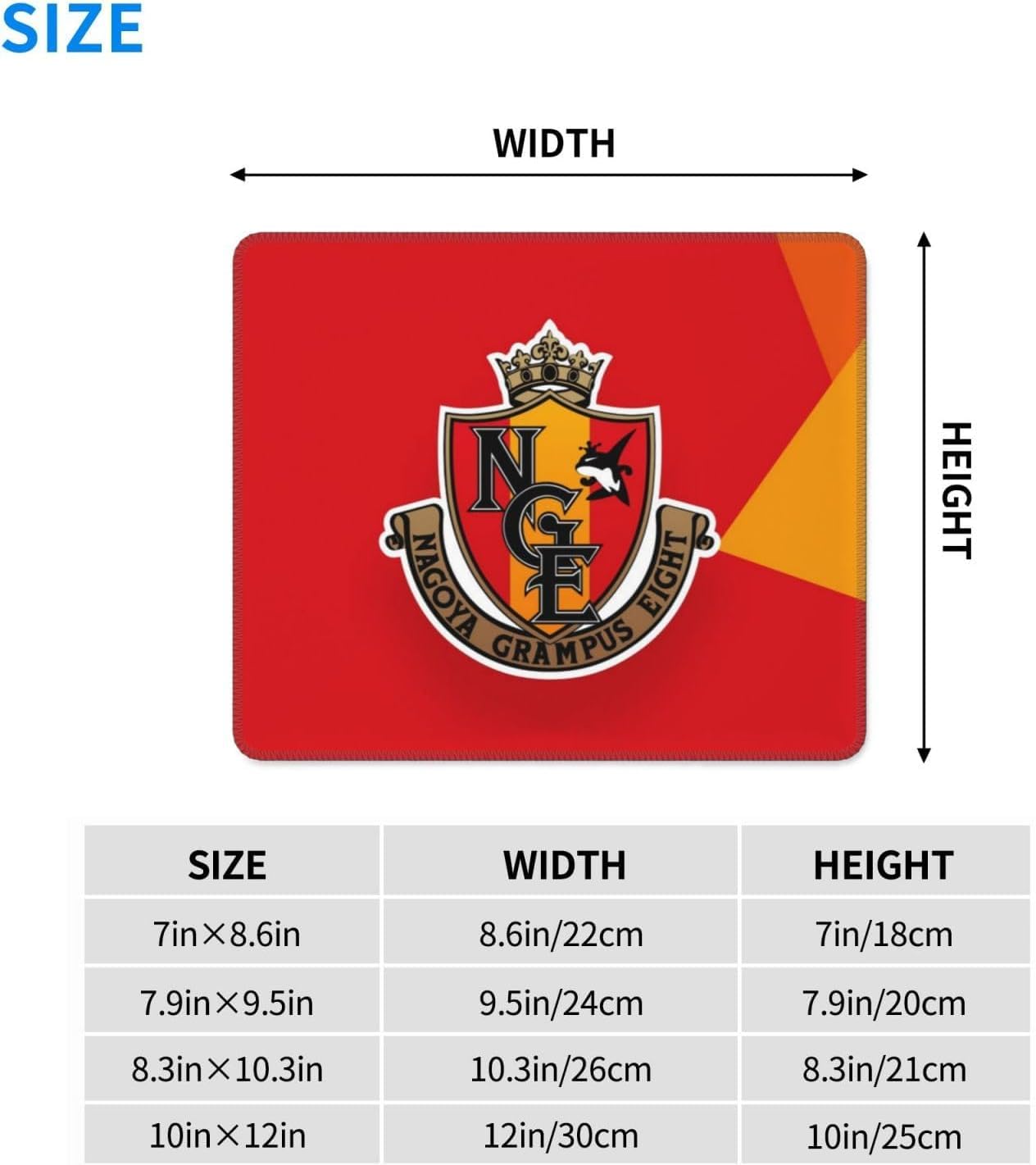 名古屋グランパスエイト下敷き 1994年 Grampus8 WritingPad 名古屋