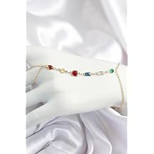 Pirin  Renkli Zirkon Ta l  Y Model Gold Renk Kad n  ahmeran 5886