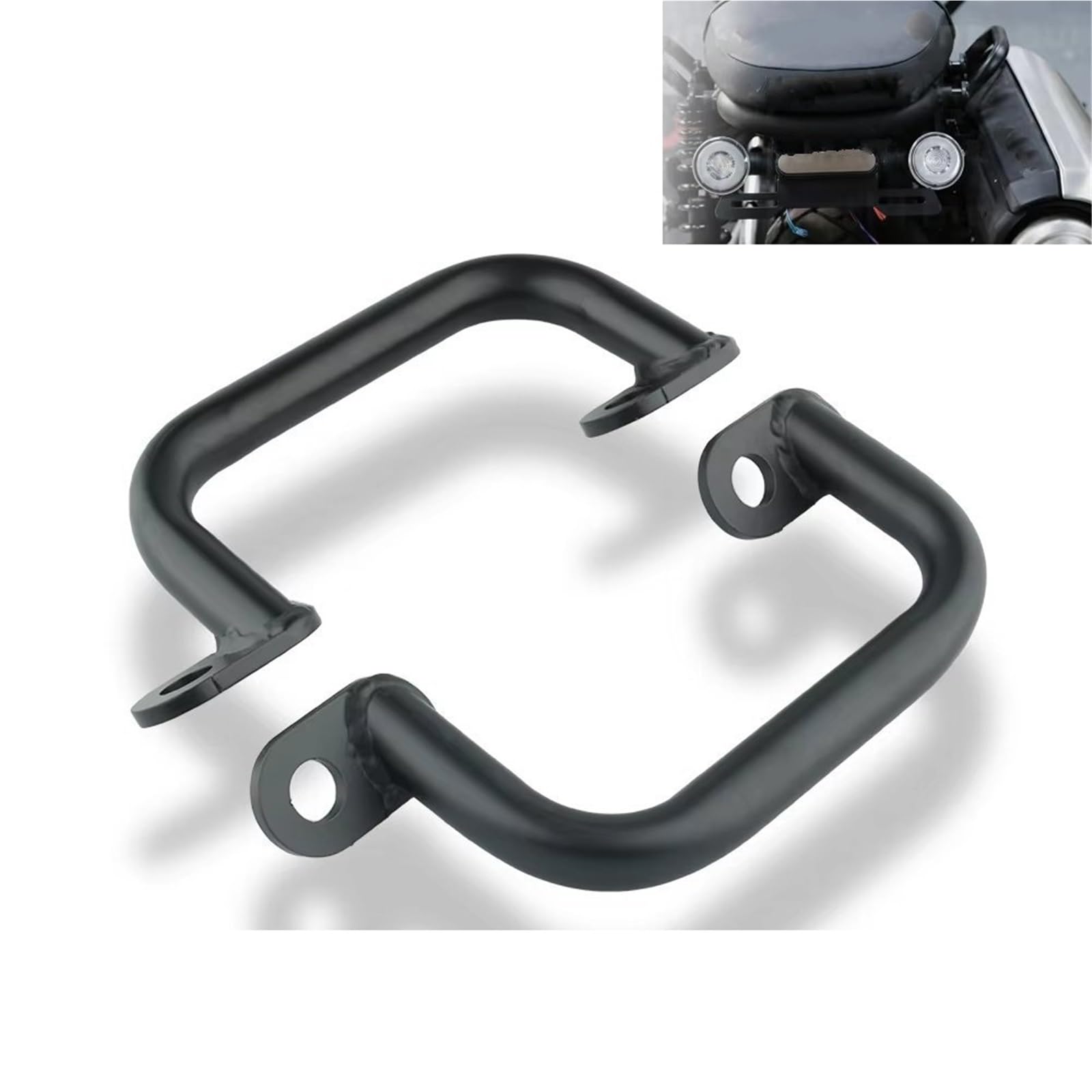 MESKEL Porte-Bagages Arrière pour SCL500 pour SCL 500 CL250 CL300 CL500 2023 2024 2025 Passager Arrière Solo pour Siège Main Courante Porte-Bagages Support