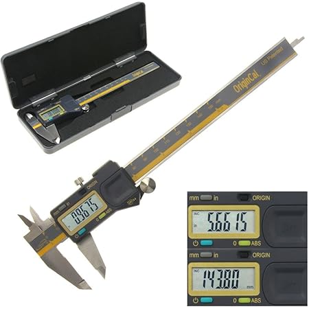 Amazon Com Igaging Absolute Origin 0 6 Digital Electronic Caliper Ip54 Protection Extreme Accuracy Industrial Scientific