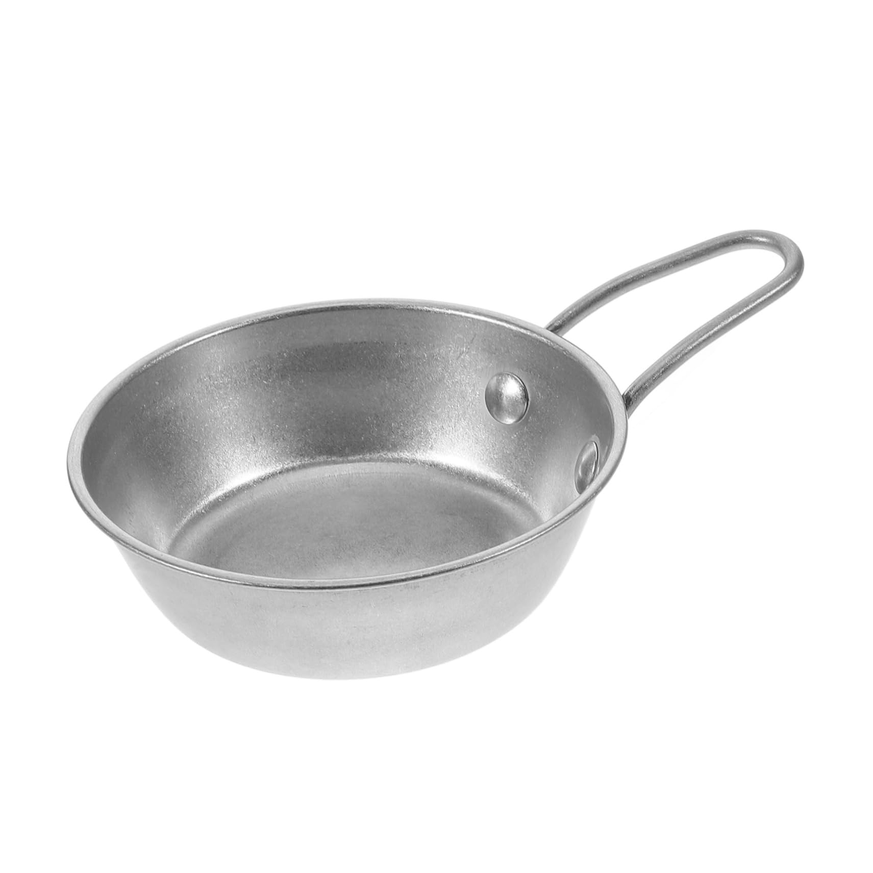 Happyyami Camp Bowl Soup Bowls Snap Fold Collapsible Camping Bowls Stainless Steel Korean Design Hiking Portable Heat Resistant 12cm Outdoor Cooking Utensils