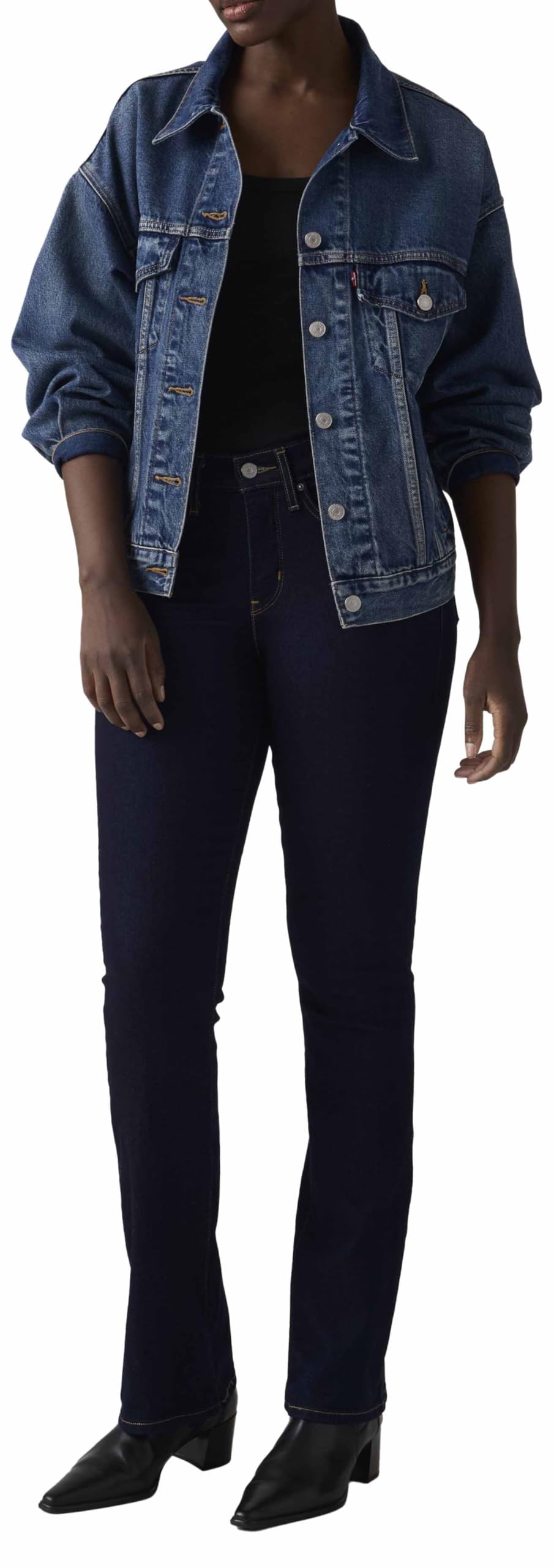 Levi's Women's 315 Shaping Bootcut Trousers, Darkest Sky, 31W / 30L