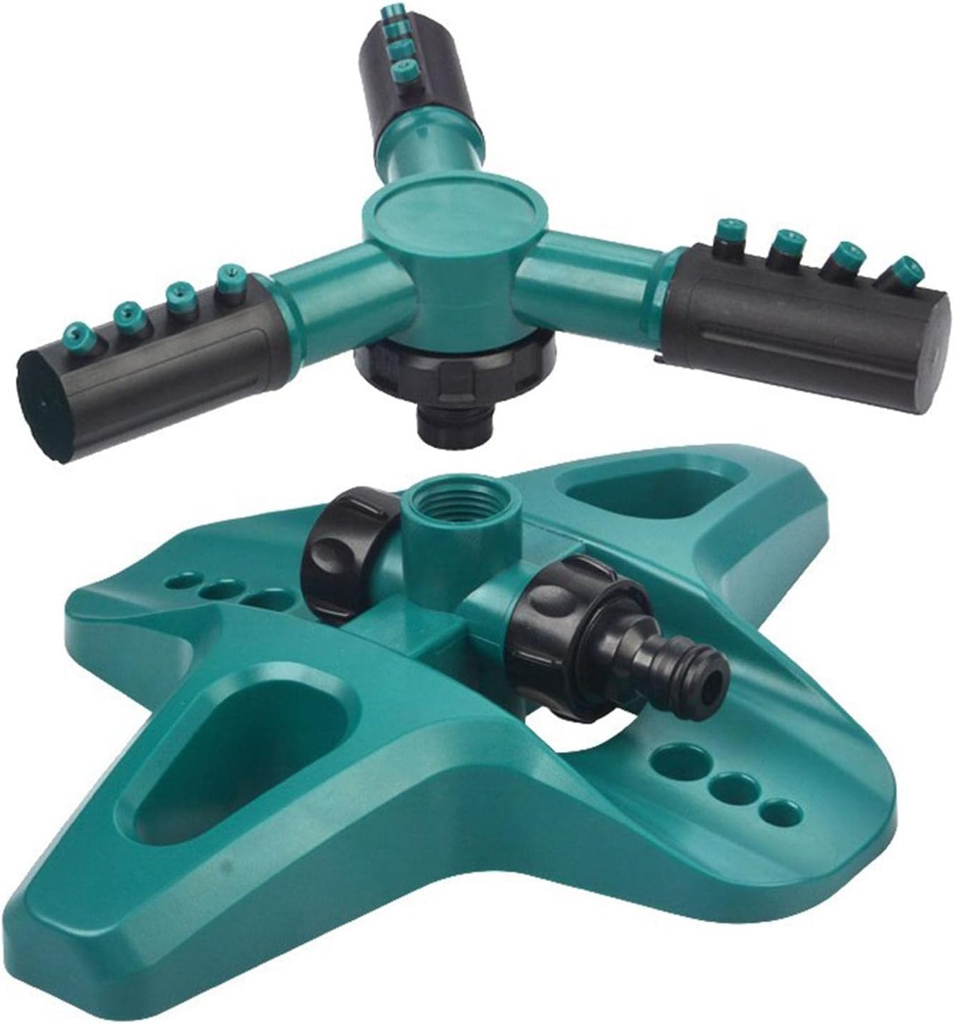 Rainao 360 Degree Rotating Sprinkler, Garden Sprinkler, 360 Degree