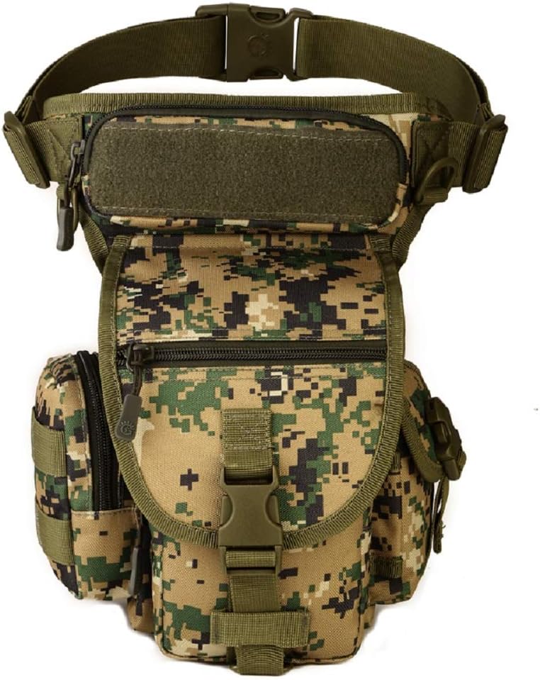military drop leg bag