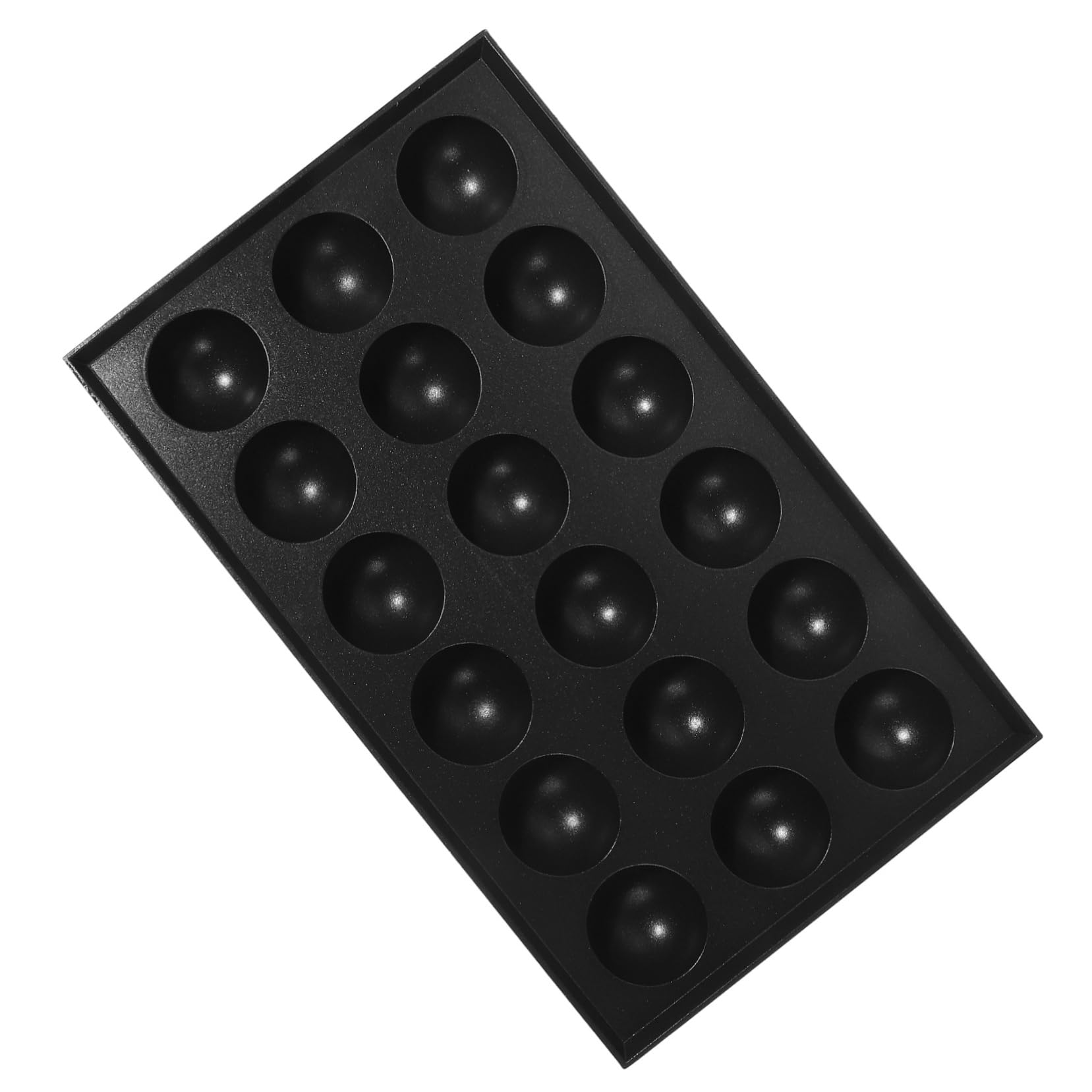 Unomor Cavity Nonstick Baking Tray for Octopus Meatballs and Quail Eggs Cooking Skillet for Outdoor Gatherings and Easy Cleanup