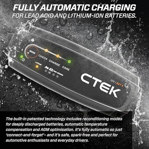 Image of CTEK 40-658 NXT 5 Fully Automatic 4.3 amp Battery Charger and Maintainer 12V
