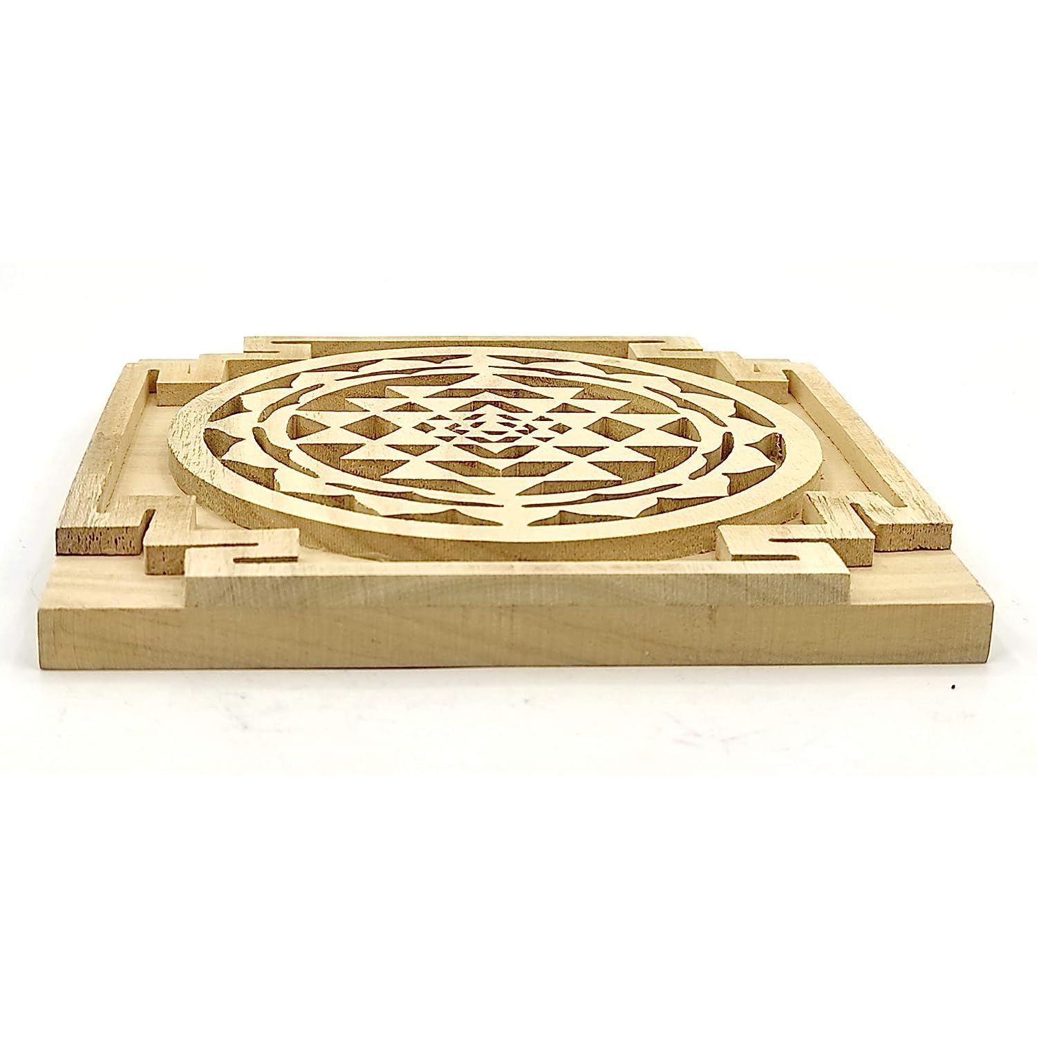 SS Shriparni Shreeparni Shri Yantra Wooden Material which Godess Lakshmiji Likes