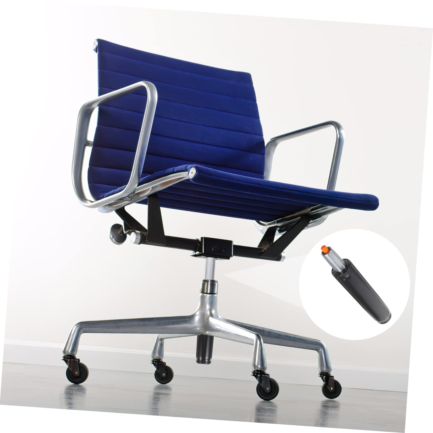 EXCEART Vérin à Gaz Levage Fluide et Silencieux en Acier Inoxydable et Abs Piston Hydraulique Robuste Couleur Aléatoire pour Chaise de Bureau pour Chaise de Travail