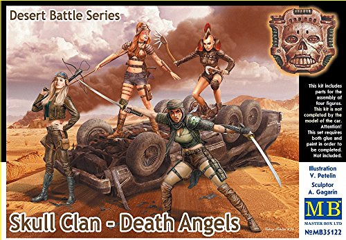 Master Box Models 1/35 Skull Clan - 4 Figuras miniatura 1