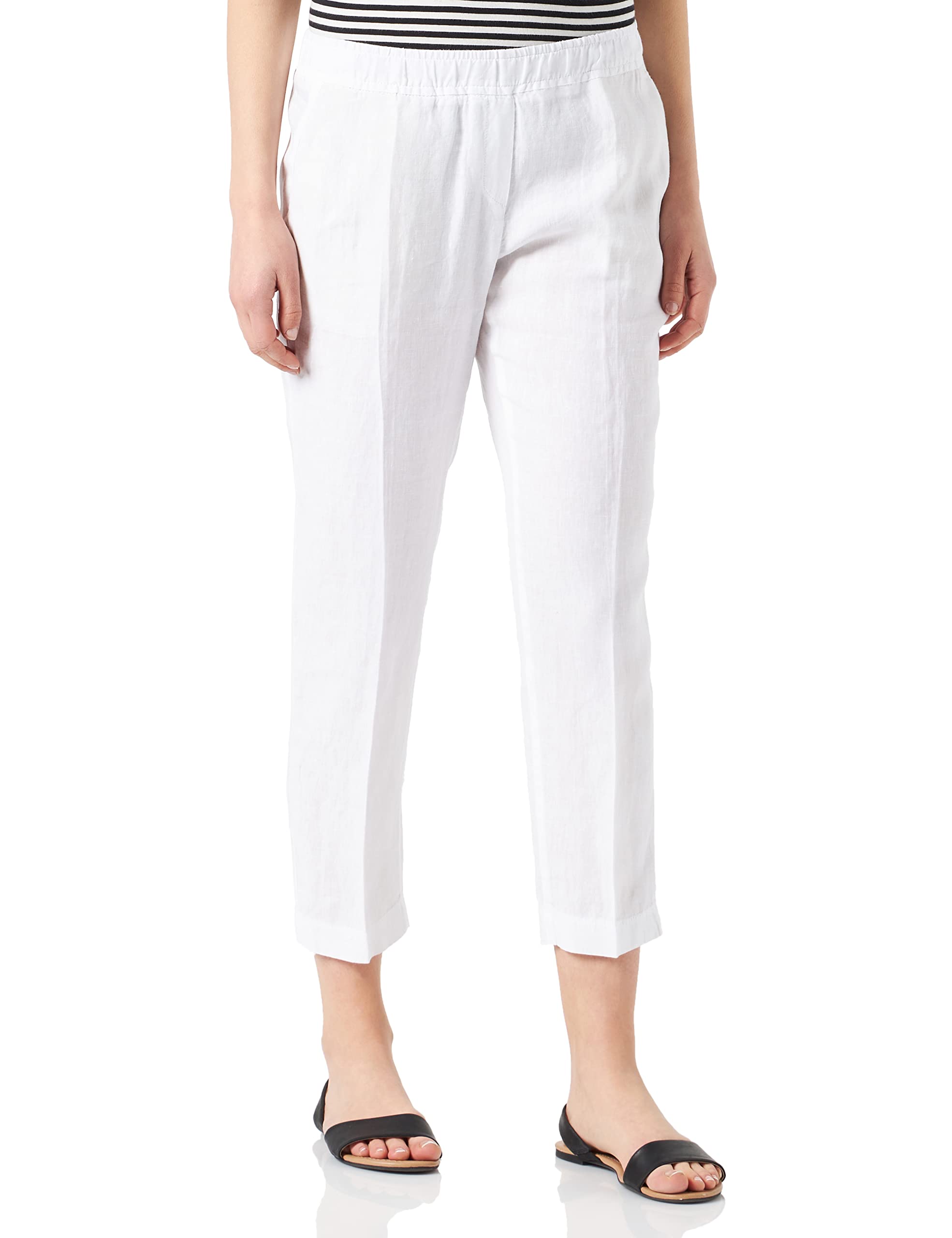 BRAX Style Maron-Pantaloni in Lino Donna