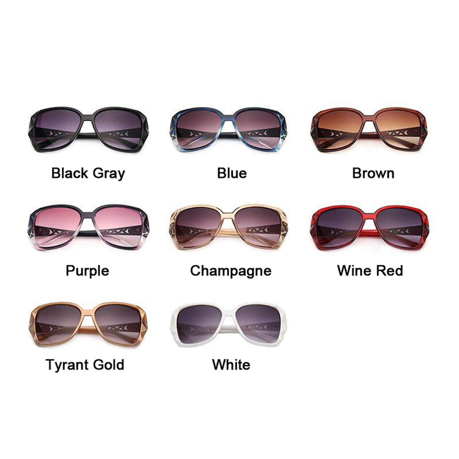 NOGRAX Okulary Moda Kwadratowe Okulary przeciwsłoneczne Kobieta Luksusowe Duże Fioletowe Okulary Przeciwsłoneczne Kobiece Odcienie Lustrzane